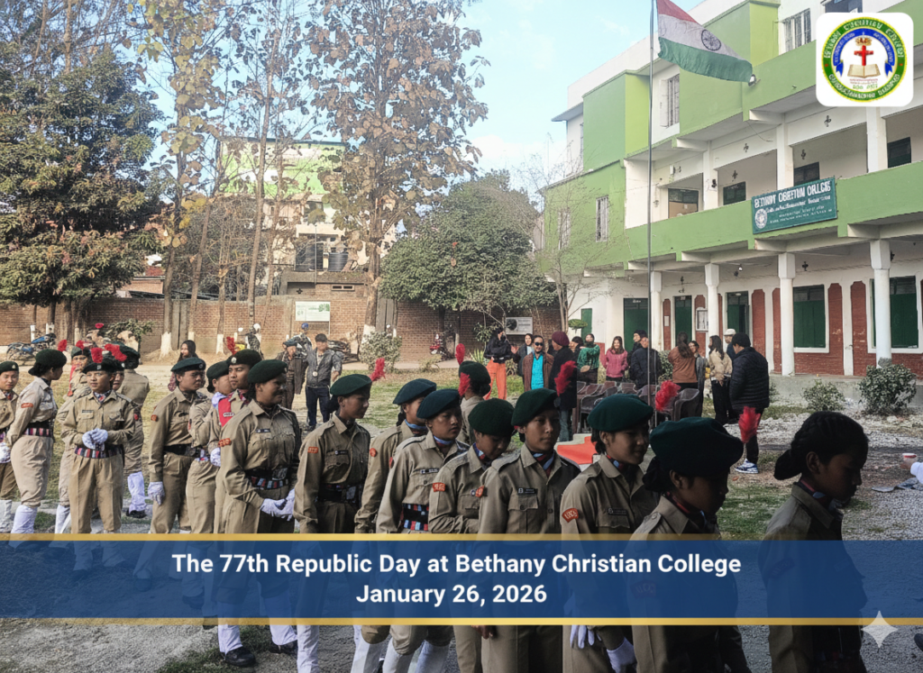 The 77th Republic Day at Bethany Christian College January 26, 2026.