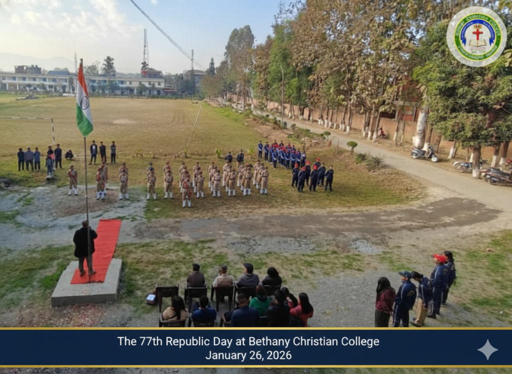 The 77th Republic Day at Bethany Christian College January 26, 2026.
